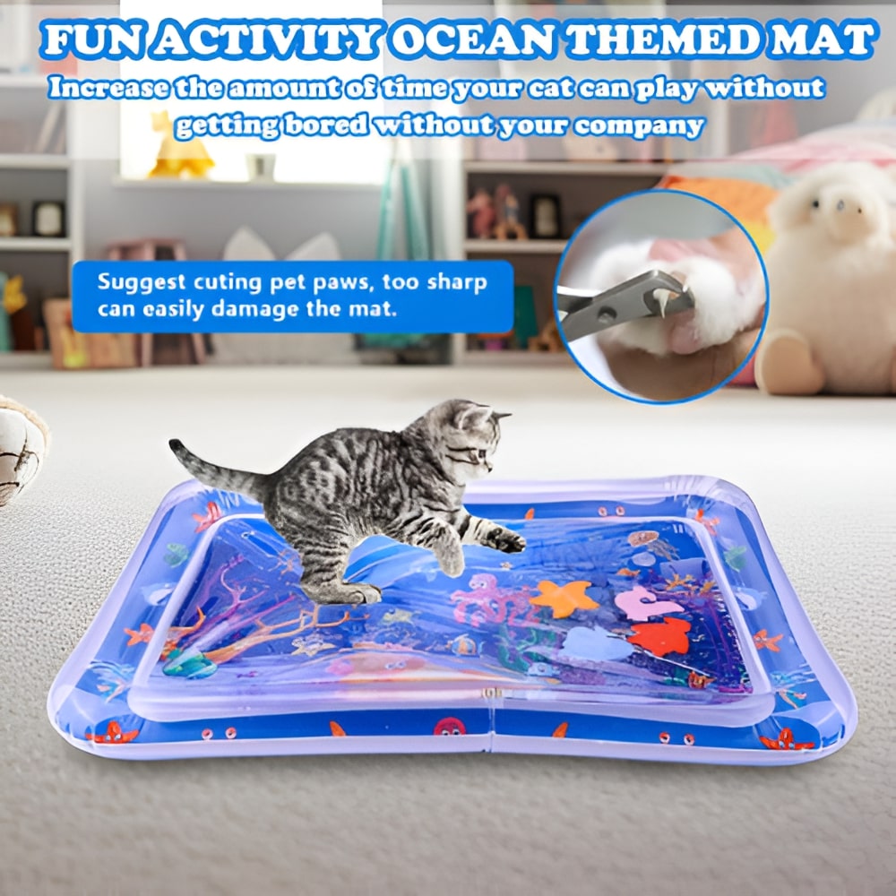 AquaPaws - Pet Inflatable Water Play Mat