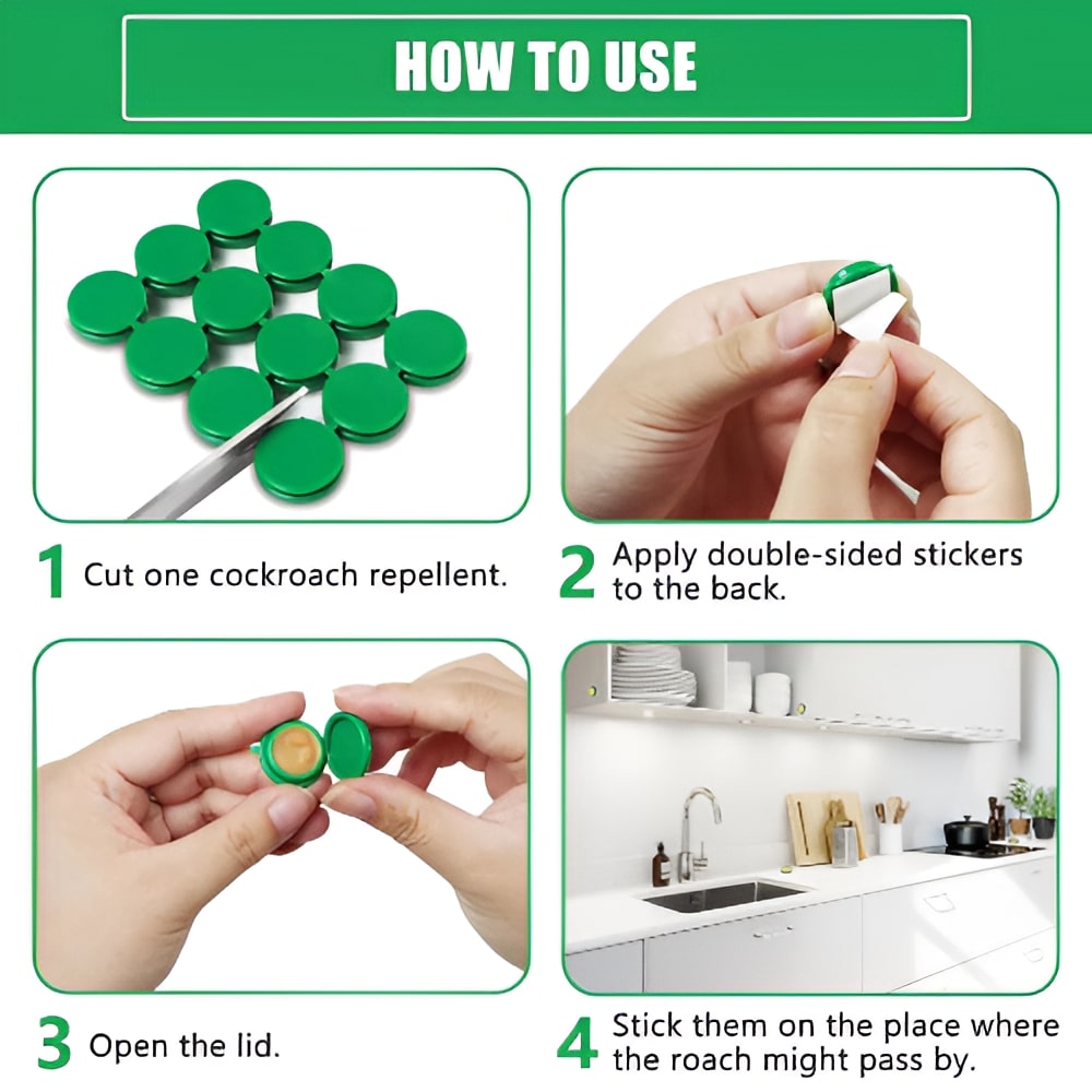 SureSafe Cockroach Gel – Eco-Safe Bait for Kitchens & Bathrooms