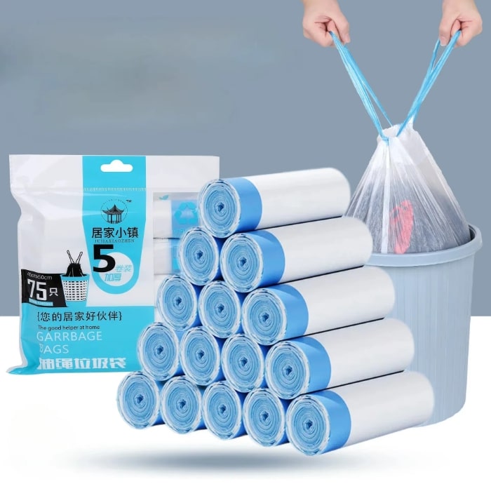 PureHold - Strong Tall Trash Bags with Drawstring Handles