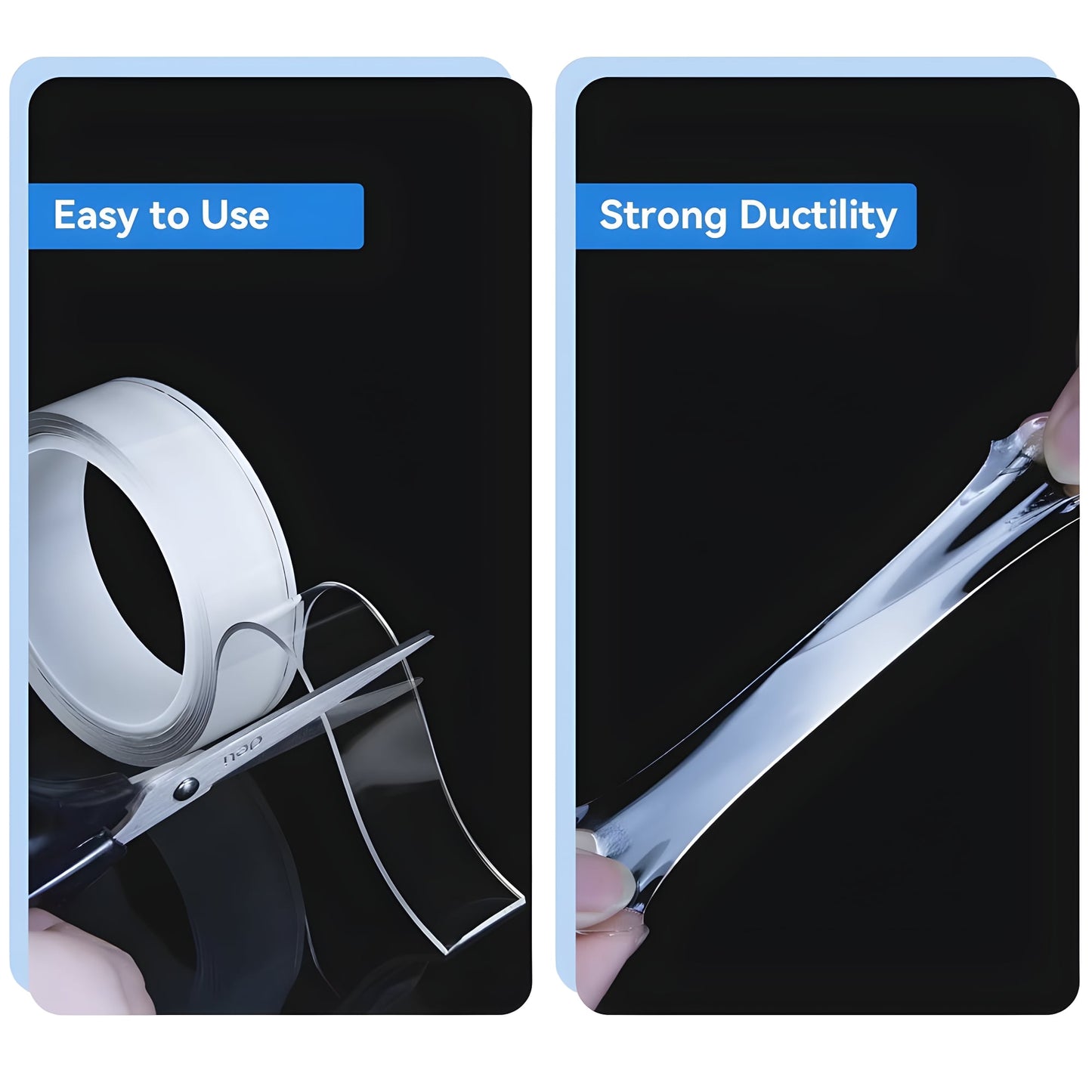 StickMate Heavy Grip Double-Sided Tape – No Nails, No Mess!