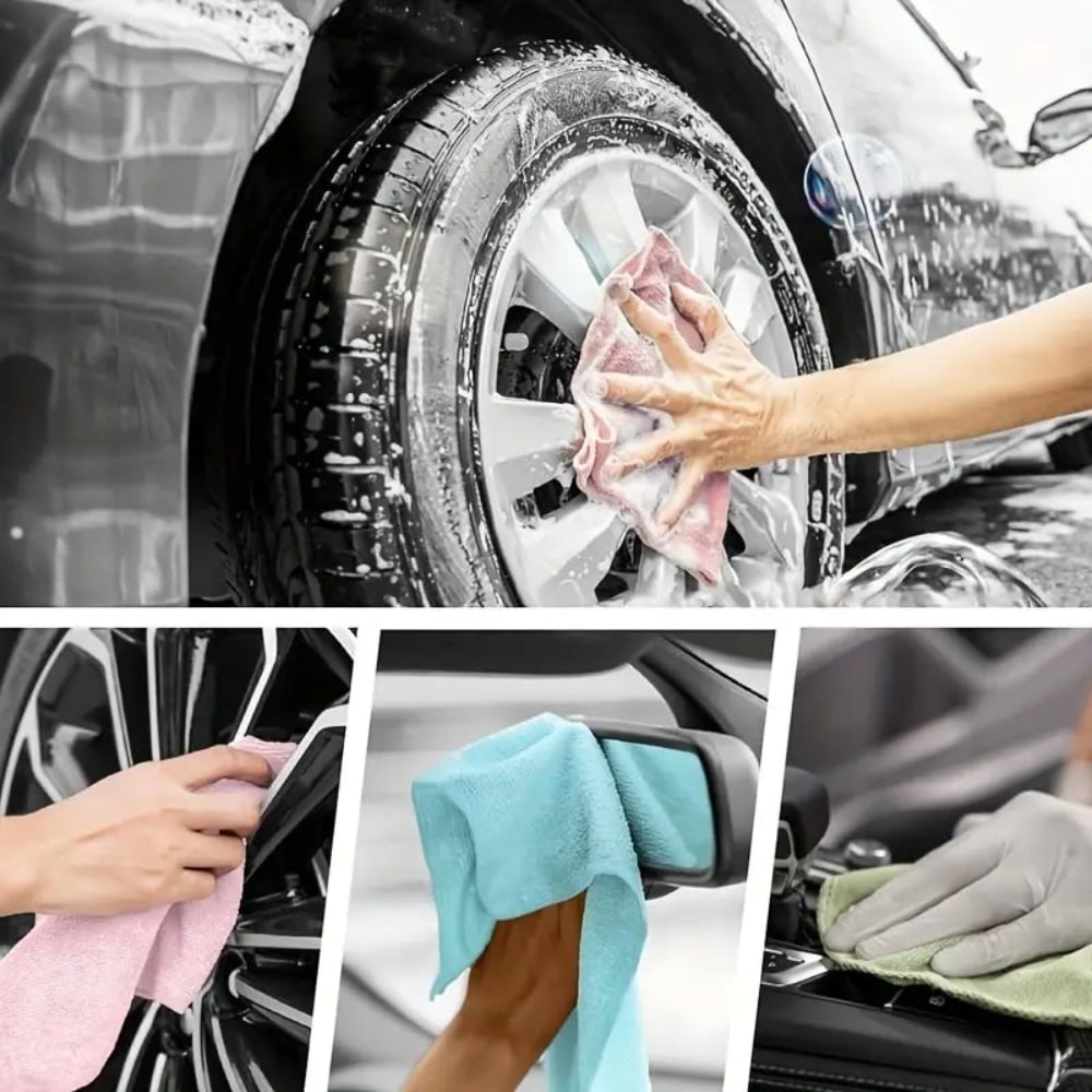 WipeWise™ Microfiber Cleaning Cloth Roll